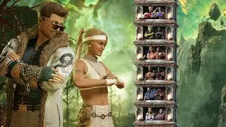 MK1 Champion Klassic Tower | Maddening Ego Johnny Cage with Sonya Blade Kameo | Mortal Kombat 1