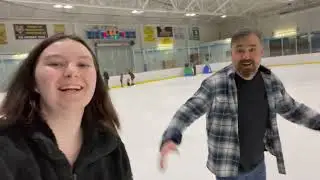 Ice skating birthday party vlog | VEDIN 27