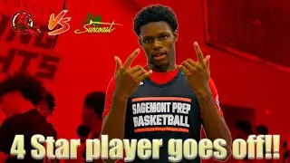 4-Star Kevin Thomas DOMINATES as Sagemont Overcomes Suncoast in INSANE Thriller! 🔥🏀