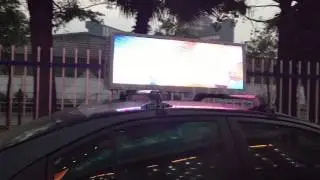 verypixel led taxi topper sign