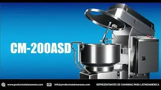AMASADORA INDUSTRIAL 200 KGS|INCREIBLE MIXER EN ACERO INOXIDABLE|BATIDORA INDUSTRIAL HECHA EN TAIWAN