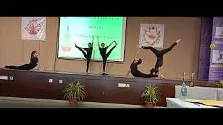 Rhythmic Yoga And Artistic Pair Yoga Performance  By St Helena's School Girls...