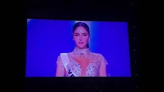 Dress Rehearsal | Miss Universe Venezuela in Top 12 evening gown round