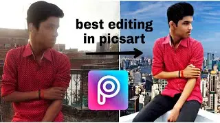 How to edit best photo in picsart.  ( Best photo editing 2019 )