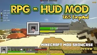 Minecraft 1.16.5 - RPG-Hud mod Review