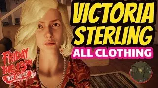Friday the 13th: The Game | Victoria Sterling Counselor ALL CLOTHING  The Catty Girl What Level