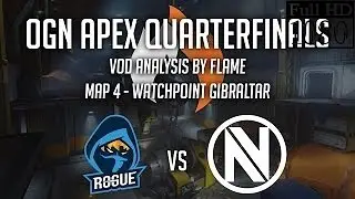 Gibraltar - Match Analysis - nV vs Rogue - APEX Quarterfinals - Map 4 Gibraltar