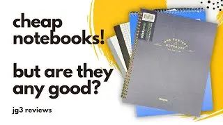 More Great CHEAP Paper Finds • Dot Pad, Graph, Lined Notebooks