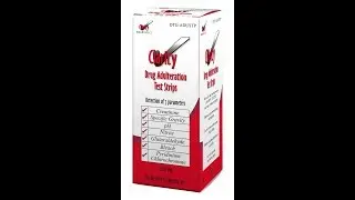 Clarity Diagnostics Adulteration Strip Tutorial