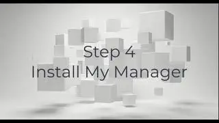 My Manager Installation Part 2