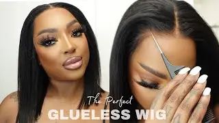 THE MOST NATURAL BLOW OUT YAKI BOB WIG | nadula hair glueless  wig, thin lace , fully customized 😍