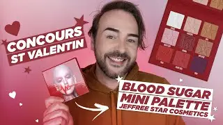 CONCOURS ST VALENTIN!!! BLOOD SUGAR MINI PALETTE JEFFREE STAR COSMETICS &Agrave; GAGNER!!!