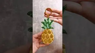 DIY Keychain 🍍