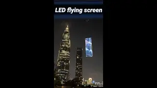 Immersive LED Flying Screen | Holographic Transparent Screen for Events & Exhibitions