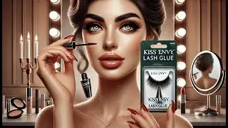 👁️ i-ENVY By KISS Super Strong Hold Eyelash Adhesive | Best Kiss Envy Lash Glue 👁️