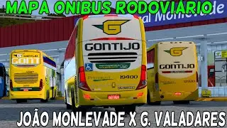 ETS2 1.46 MAPA ORB (JOÃO MONLEVADE A GOV. VALADARES) + ''MOD GRATIS'' BUS GONTIJO