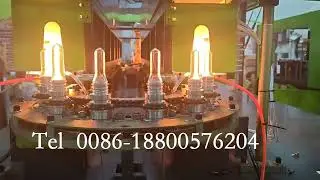 Automatic 350ml 4 cavities water bottle blowing machine