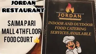 JORDAN Restaurant||SAIMA PARI MALL||4Th Floor||Food Court|| Zabardast Dinner|| #youtubeshorts#shorts