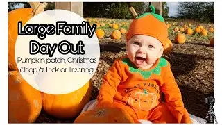 Large Family day out for Halloween.