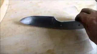 Rohling des Lepusmessers 