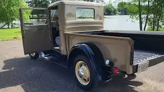 SOLD! 1934 Ford 1/2 Ton Pickup - Flathead 8 - 3spd - Older Restore - Runs & Drive Nice