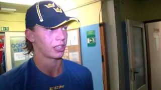 Lukas Wernblom (SWE) after 6&ndash;1 win against USA