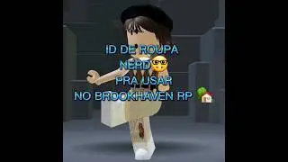 ID DE ROUPA NERD PRA USAR NO BROOKHAVEN RP 🏡 /leticiabloxtvofc #roblox