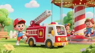Mini Fire Truck&rsquo;s Dizzy Ride | Nursery Rhymes & Kids Songs
