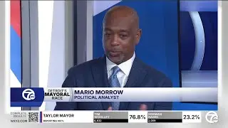 Political analyst Mario Morrow speaks on Detroit mayoral election results