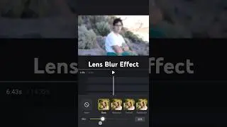 Lens Blur Effect #vn #vnvideoeditor #videoediting #animation #blurediting #blur #lensblur