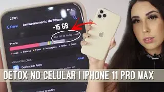 DETOX NO CELULAR | troquei película, case, apaguei foto + organização | -15GB após a limpeza 😱