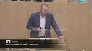 Markus Leinfellner - Novellierung Kraftfahrgesetz - 3.12.2020