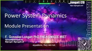 Module Presentation, EPE2520 Power System Dynamics 2026