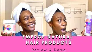 Emerge Hair Care Products | DEMO and REVIEW