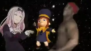Smug dancing with Ricardo Milos