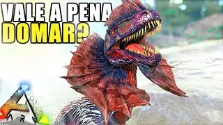ARKDEX NA PR&Aacute;TICA - DILO - DILOPHOSAURUS - DILOFOSSAURO - ARK SURVIVAL EVOLVED