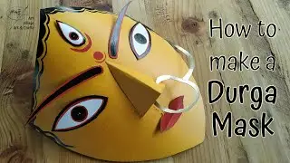 How to make Maa Durga Mask