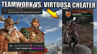 Well known Cheater has no Chance to Teamwork - Raider Request done | For Honor