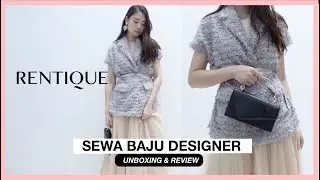 Sewa Baju Pesta Di Rentique | Review, unboxing & try on | Fashion Lookbook