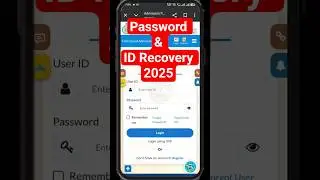 Centralized Admission Portal Password Recovery 2025 | Centralized Admission Portal User ID Recovery