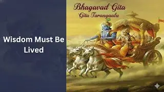 From Insight to Action | Bhagavad Gita Chapter 2 (V 39) Day 29