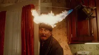 Home Alone - Featurette: How to Burglar-Proof Your Home (Stunts) (Upscaled HD) (1990)