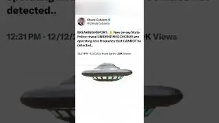 Mysterious Undetectable Drones Found in New Jersey Skies #uap #ufo #drones