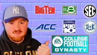 The PERFECT Power 6 Conference Realignment in CFB 26 Dynasty
