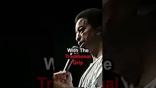 💥🤔Tony Williams On Traditional Vs Matched Grip🤔💥 - #tonywilliams #drums #shorts