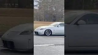This modified Nissan 350Z looks really amazing 🤩 at a car show #shorts