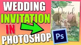HOW TO CREATE WEDDING INVITATION IN PHOTOSHOP | MADZY21