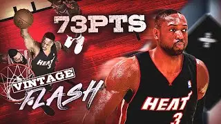 Vintage Flash Dwyane Wade Goes Legendary 😳 73-Point Masterclass vs All-Time Rockets | NBA 2K25
