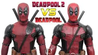COMPARATIVO Hot Toys DEADPOOL 2 vs DEADPOOL / DiegoHDM