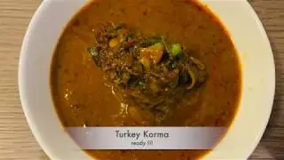 Turkey Korma - Chettinad Style